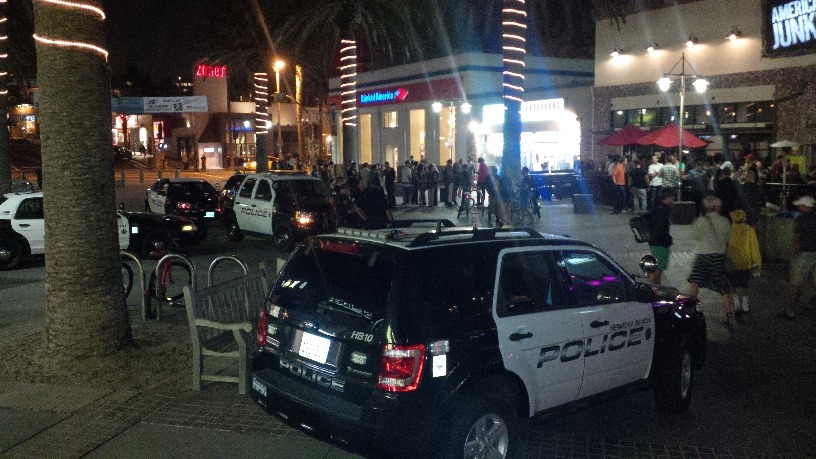 Pier Ave, Hermosa Beach, 8-23-13, 11:30 pm